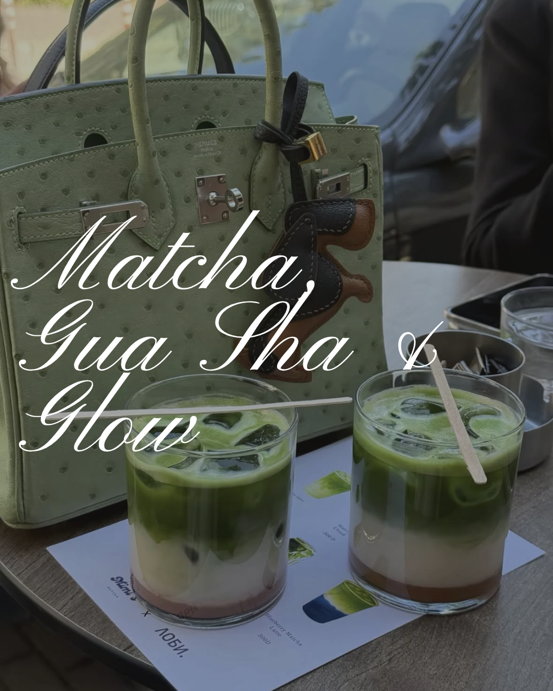 3 oct /Atelier • Matcha, Gua Sha & Glow