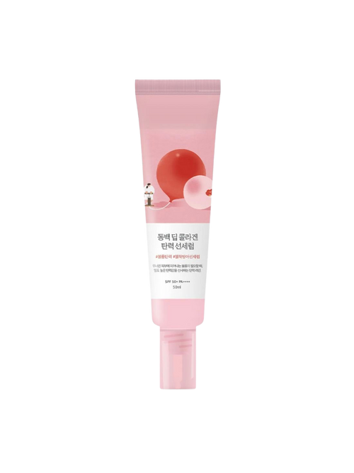 Round lab - Camellia Deep Collagen firming sun serum