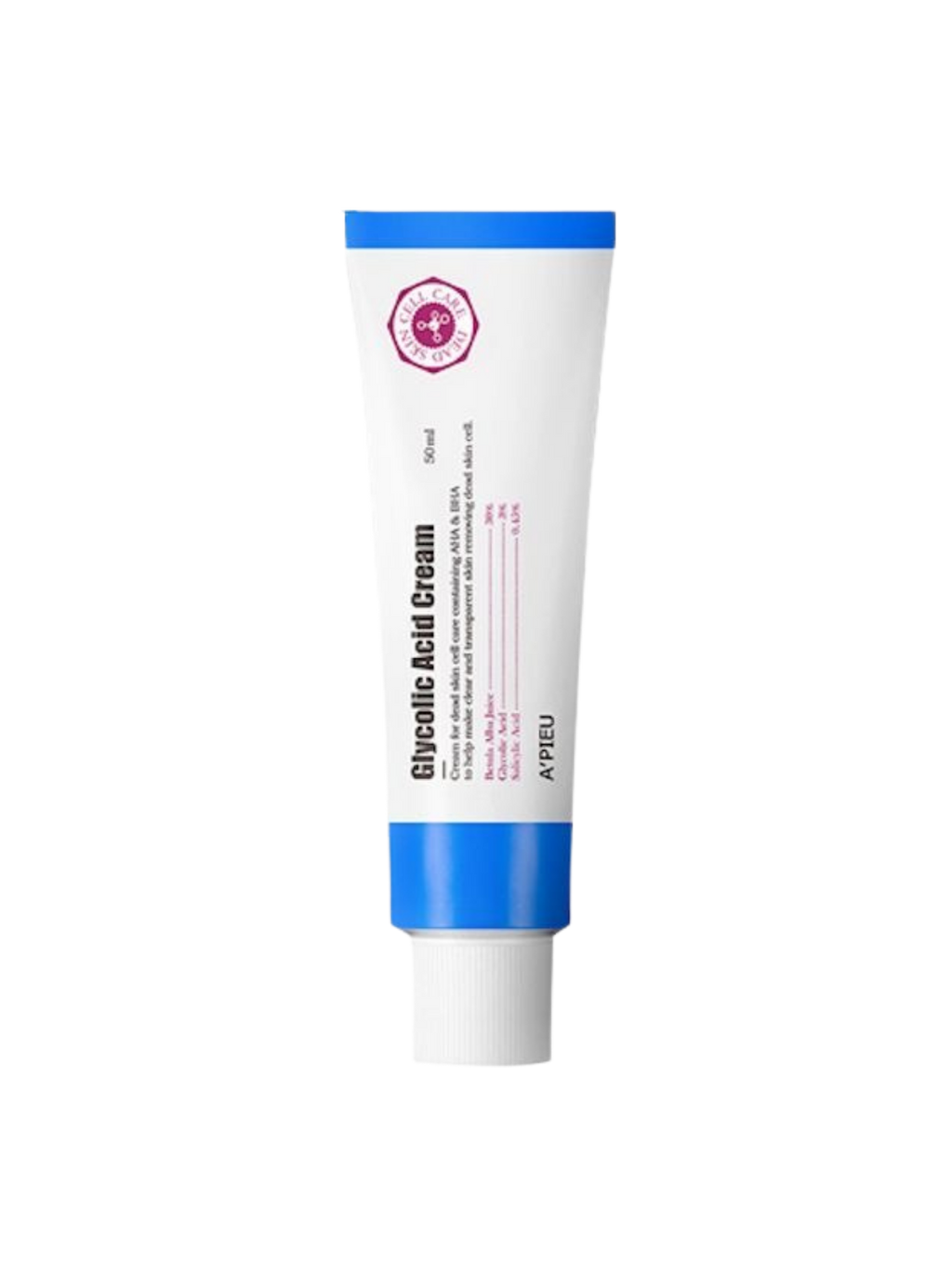 A’PIEU Glycolic Acid Cream — Crème à l’Acide Glycolique