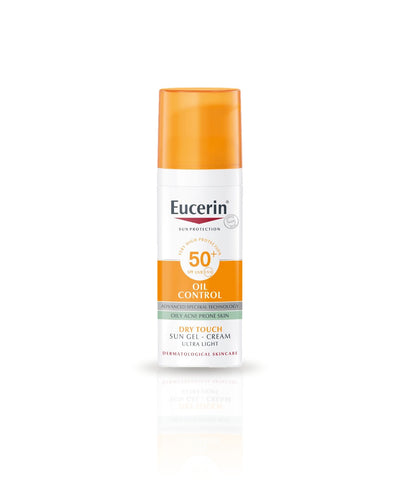 Eucerin Sun Gel-Crème Oil Control SPF 50+ Peau à imperfections