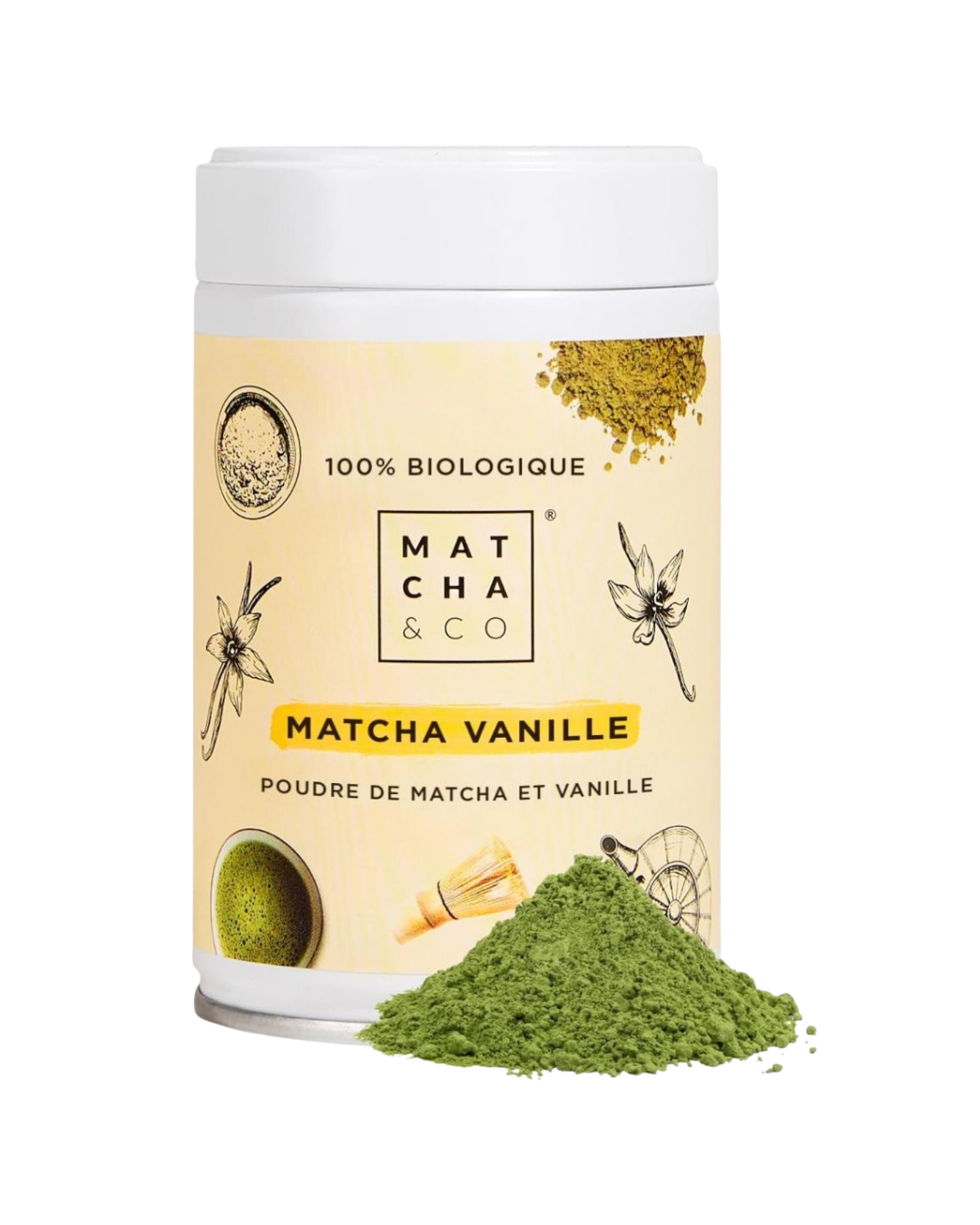 Matcha & Co – Matcha Vanille Bio