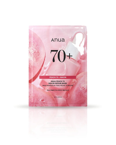 Anua Peach 70 Niacin Serum Mask 10pcs