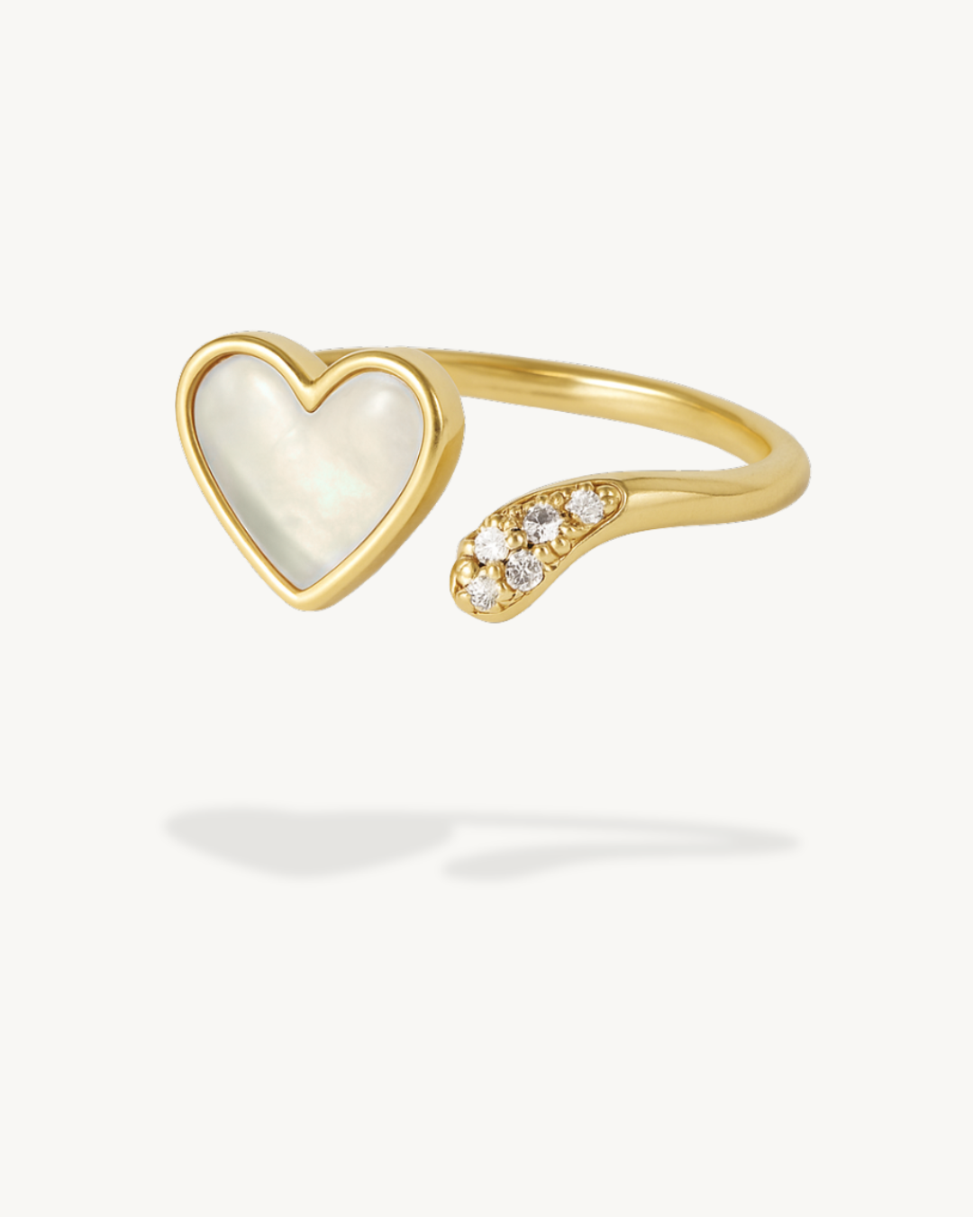 Bague cœur battant