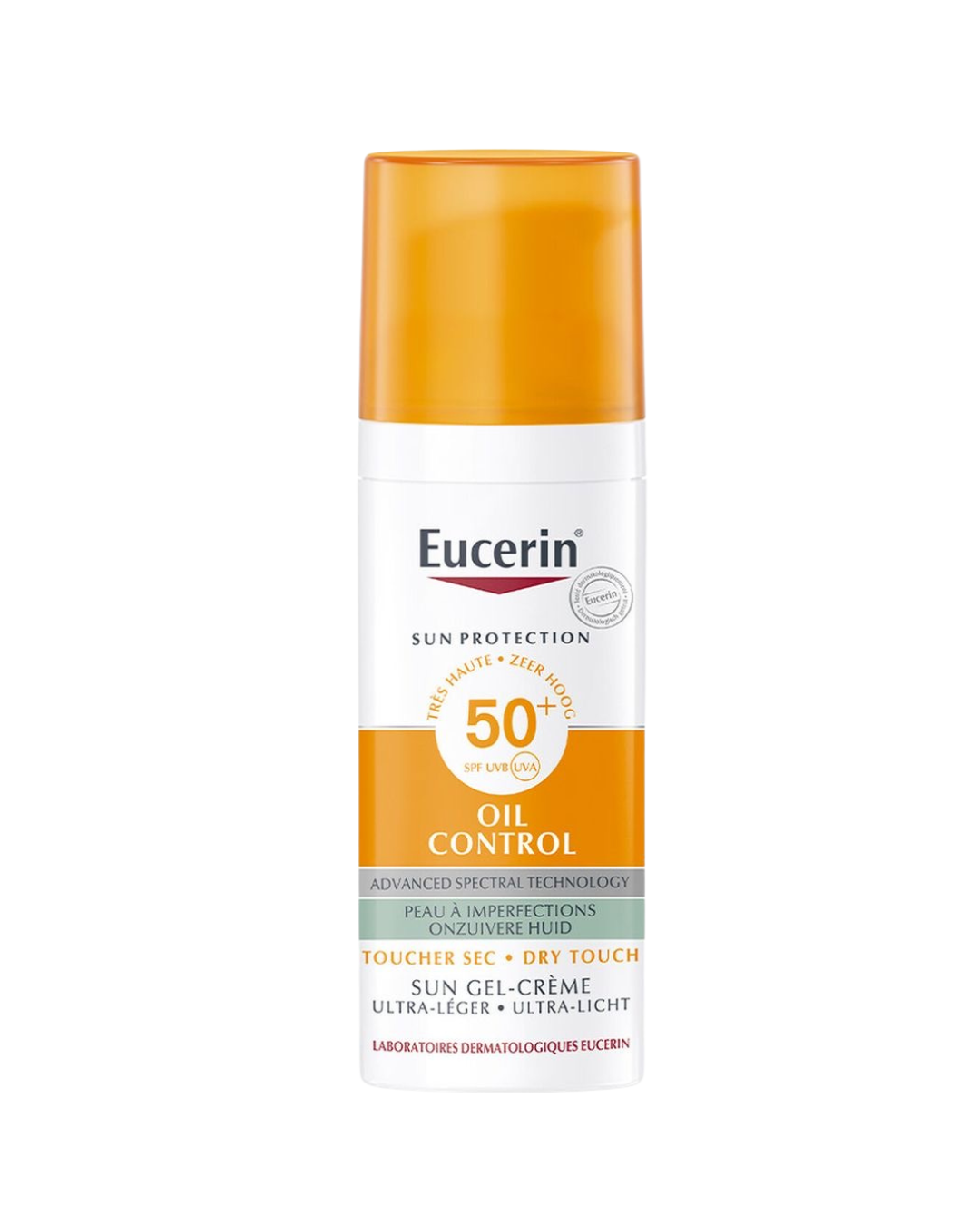Eucerin Sun Gel-Crème Oil Control SPF 50+ Peau à imperfections
