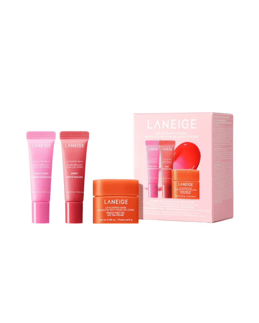 Coffret de soins hydratants pour les lèvres – Jour & Nuit