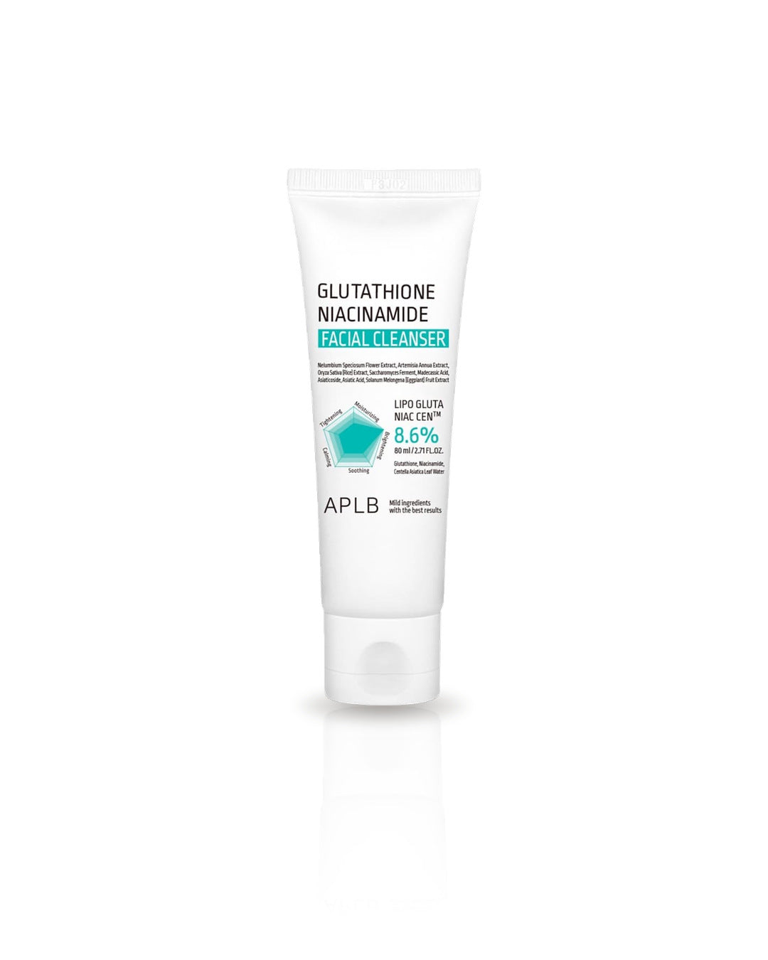 APLB Glutathione Niacinamide Facial Cleanser – photo studio Malkia Club