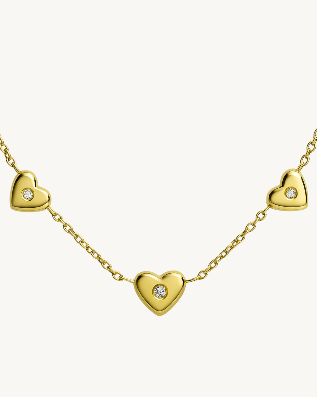 Collier cœur battant