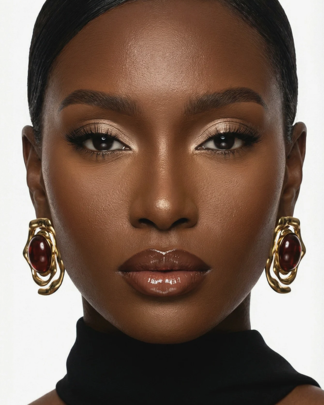 Les icônes d’or - rouge majesté