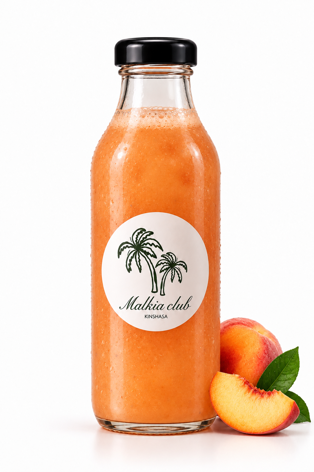 Hydra Iced Tea, thé glacé à la pêche et électrolytes, Malkia Bar, Malkia Club Kinshasa