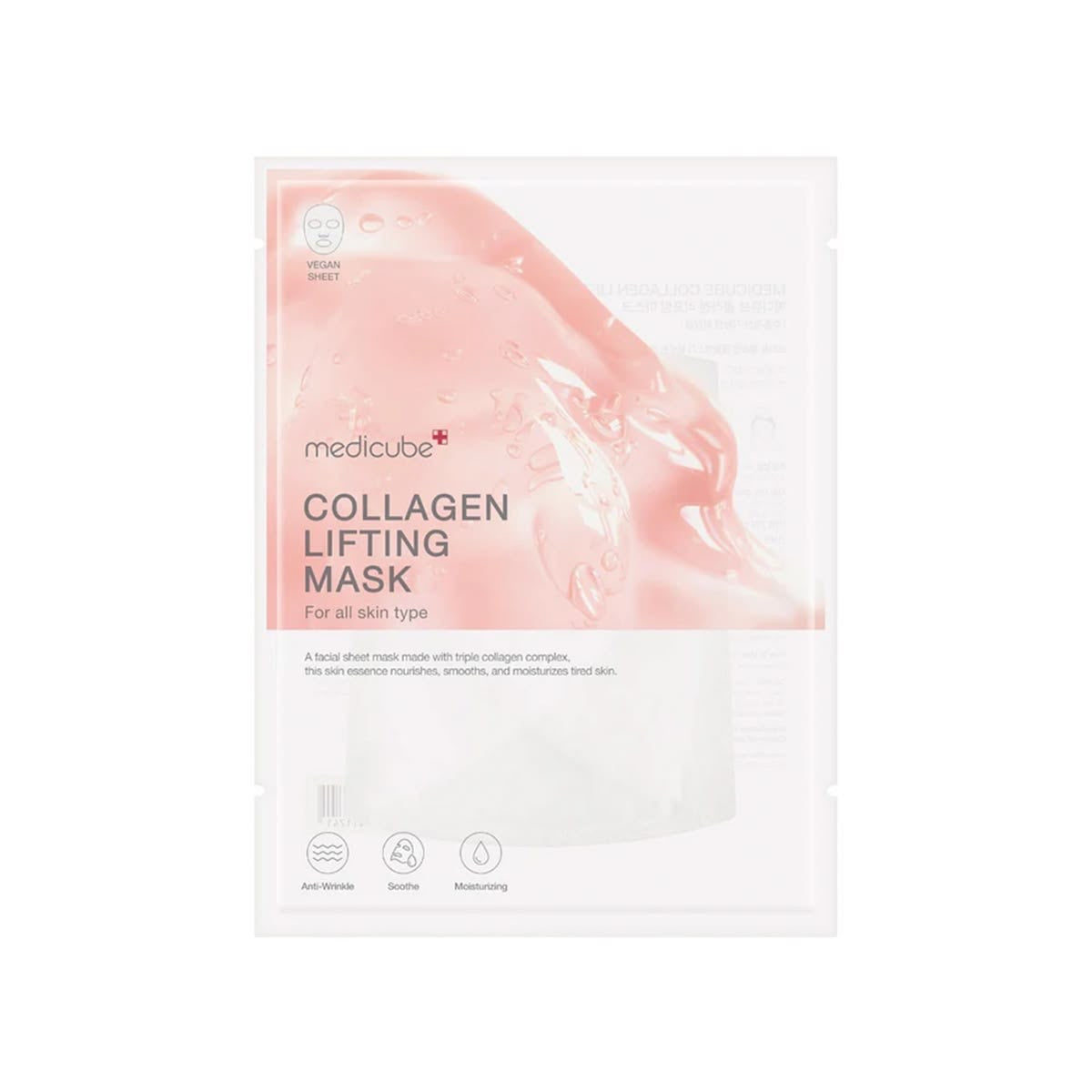Medicube Collagen Lifting Mask — Masque Tissu Collagène & Glow lot de 2